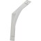 Ekena Millwork Morris Steel Bracket, White Primer 3"W x 18"D x 18"H BKTM03X18X18MOPWH - alternate 1